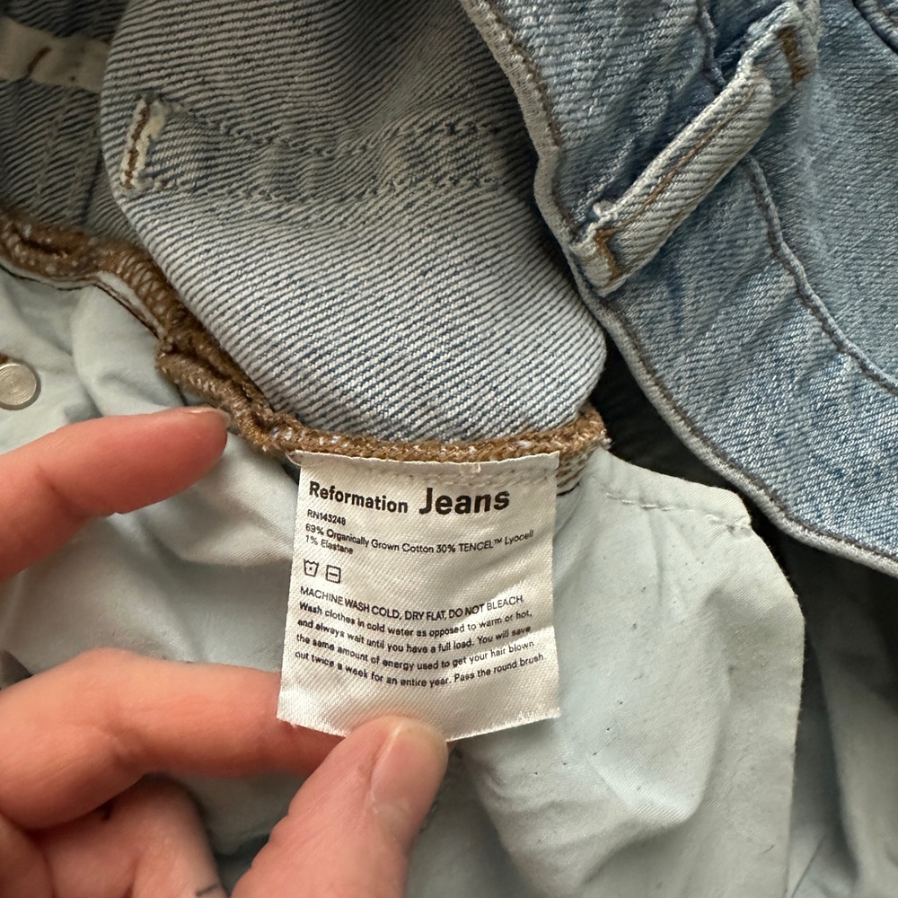 Reformation High Rise Jeans - Picture 5 of 6